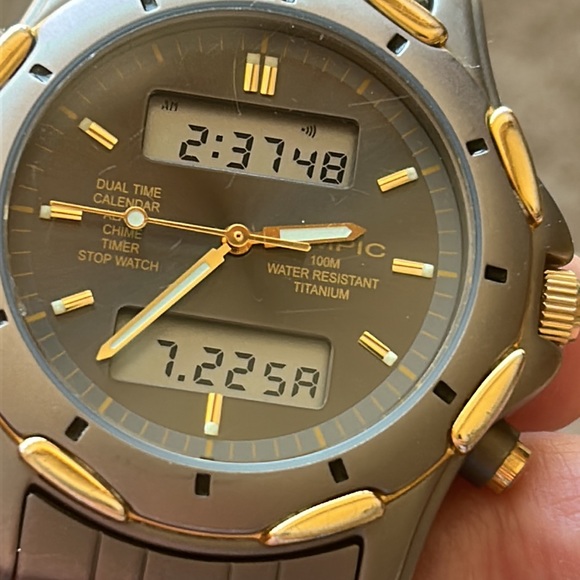 Tempic Titanium Analogue/Digital Watch - Picture 11 of 15